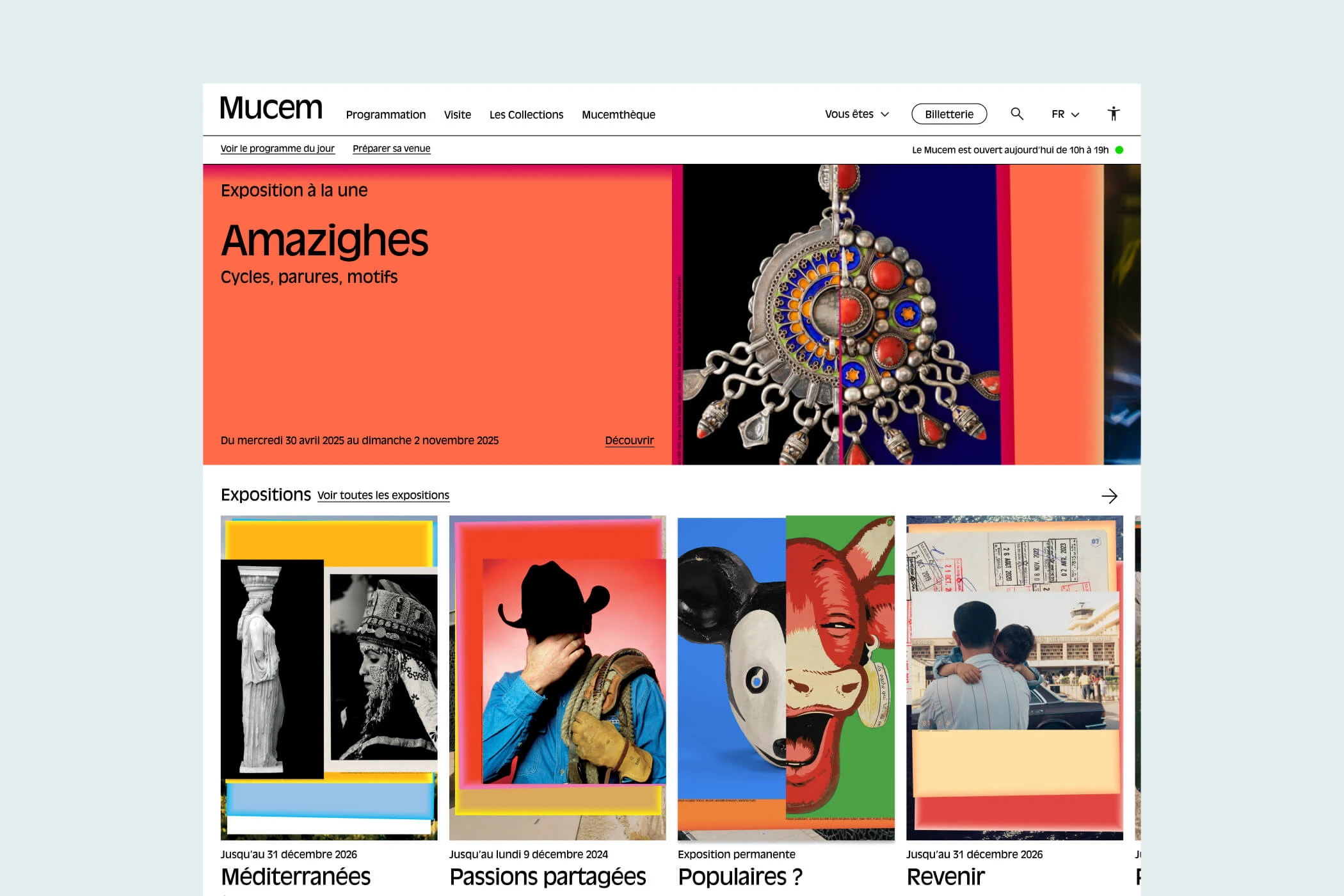 Aperçu de la refonte du Mucem